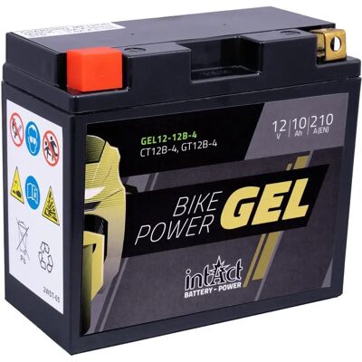 INTACT YT12B-4 12V 10Ah Gel Batterie - Motorrad, Auto, Scooter INTACT YT12B-4 12V 10Ah Gel Batterie - Motorrad, Auto, Scooter