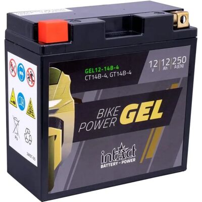 Batterie Gel INTACT YT14B-4 - Compatible Yamaha - Publicité Batterie Gel INTACT YT14B-4 - Compatible Yamaha - Publicité