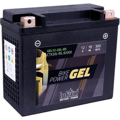 INTACT Gelbatterie YTX20L-BS - 12V 18Ah 300A INTACT Gelbatterie YTX20L-BS - 12V 18Ah 300A