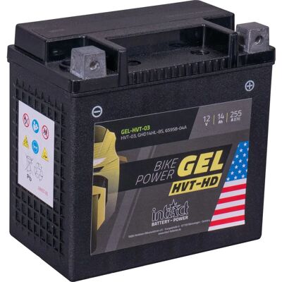 Intact Bike Power Gel-YTX14L-BS - Batterie haute performance - Publicité Intact Bike Power Gel-YTX14L-BS - Batterie haute performance - Publicité