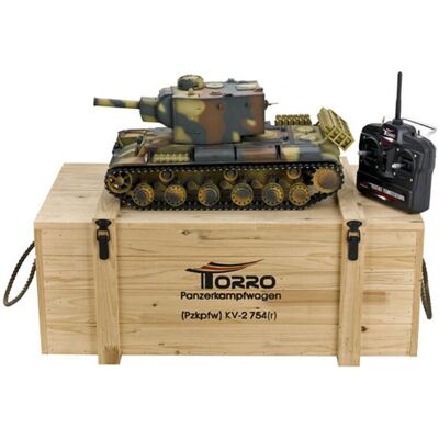 Torro - KV-2 1:16 - IR-Gevechtssysteem - RC Tank Torro - KV-2 1:16 - IR-Gevechtssysteem - RC Tank