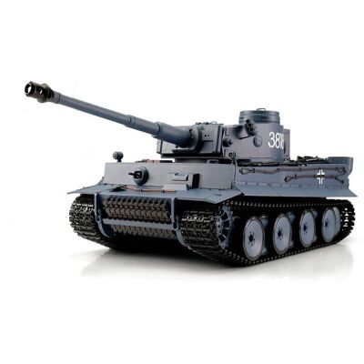 Torro Tiger I RC Tank Schaal 1:16 - IR + BB Battle System Torro Tiger I RC Tank Schaal 1:16 - IR + BB Battle System