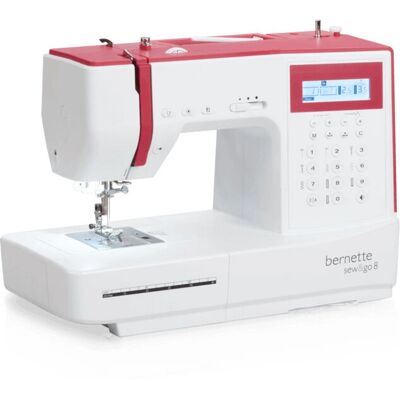 Bernette Sew&Go 8 - Blanc - Machine à coudre - Publicité Bernette Sew&Go 8 - Blanc - Machine à coudre - Publicité
