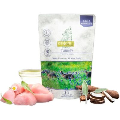 Isegrim Kalkoen Natvoer - Voor Volwassen Honden - 410g Isegrim Kalkoen Natvoer - Voor Volwassen Honden - 410g