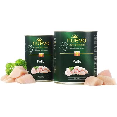 NUEVO Kippen Natvoer - Volwassen - 800g NUEVO Kippen Natvoer - Volwassen - 800g