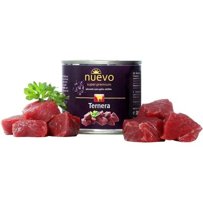 NUEVO Adult Runder 200g - Kattenvoerblikken NUEVO Adult Runder 200g - Kattenvoerblikken