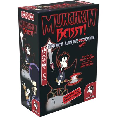 Pegasus Spiele Munchkin Beiße! 1+2 Strategiespiel Pegasus Spiele Munchkin Beiße! 1+2 Strategiespiel