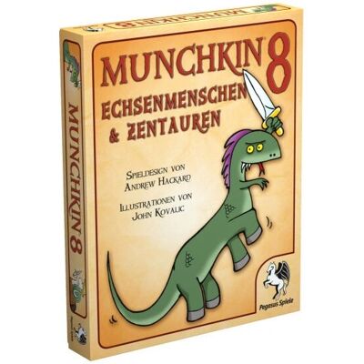 Pegasus Munchkin 8 - Lézards et Centaures - Jeu de cartes Pegasus Munchkin 8 - Lézards et Centaures - Jeu de cartes