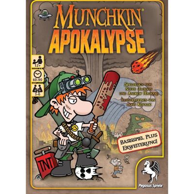 Pegasus Munchkin Apokalypse - Världens slut spel - 168 kort Pegasus Munchkin Apokalypse - Världens slut spel - 168 kort