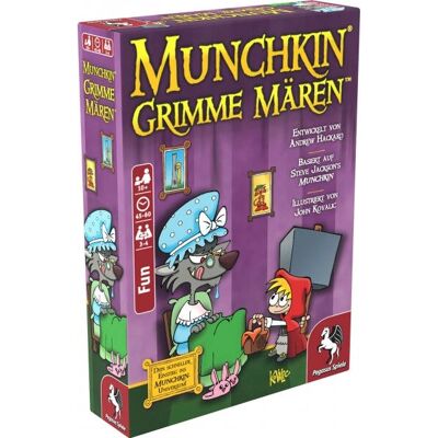 Pegasus Munchkin Fiabe Oscure - Gioco da Tavolo Pegasus Munchkin Fiabe Oscure - Gioco da Tavolo