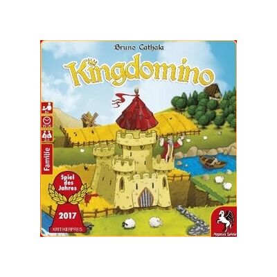 Pegasus Kingdomino - Gioco dell'Anno 2017 - Gioco da Tavolo Familiare Pegasus Kingdomino - Gioco dell'Anno 2017 - Gioco da Tavolo Familiare
