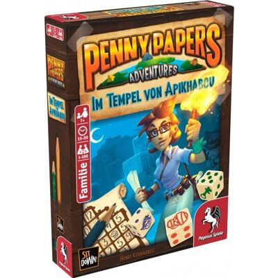 Pegasus Spiele Penny Papers Adventures - Strategiespiel ab 7 Jahren Pegasus Spiele Penny Papers Adventures - Strategiespiel ab 7 Jahren