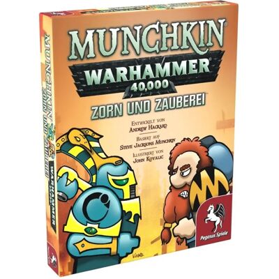 Pegasus Munchkin Warhammer 40.000 - Zorn och Magi Utvidgning Pegasus Munchkin Warhammer 40.000 - Zorn och Magi Utvidgning