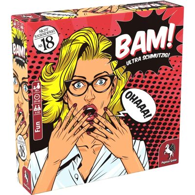 Pegasus Jeux BAM! Ultra sale jeu de cartes pour adultes Pegasus Jeux BAM! Ultra sale jeu de cartes pour adultes
