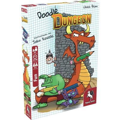 Pegasus Spiele Doodle Dungeon - Board Game - Creative Dungeon Drawing for 10+ Pegasus Spiele Doodle Dungeon - Board Game - Creative Dungeon Drawing for 10+