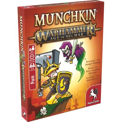 Pegasus Spiele Munchkin Warhammer Age of Sigmar - Kartenspiel Pegasus Spiele Munchkin Warhammer Age of Sigmar - Kartenspiel