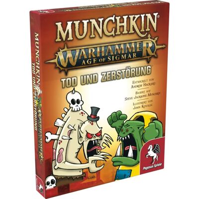 Pegasus 17021G - Munchkin Warhammer Age of Sigmar - Extension - Jeu de société Pegasus 17021G - Munchkin Warhammer Age of Sigmar - Extension - Jeu de société