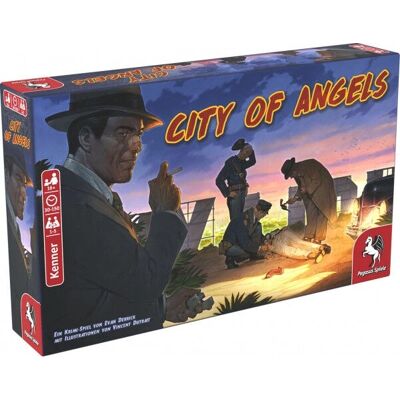 Pegasus City of Angels Jeu de Société - Stratégie Détective - Publicité Pegasus City of Angels Jeu de Société - Stratégie Détective - Publicité