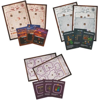 Pegasus Spellen Uitbreiding Onbekende Landen - De Kartograaf Pegasus Spellen Uitbreiding Onbekende Landen - De Kartograaf