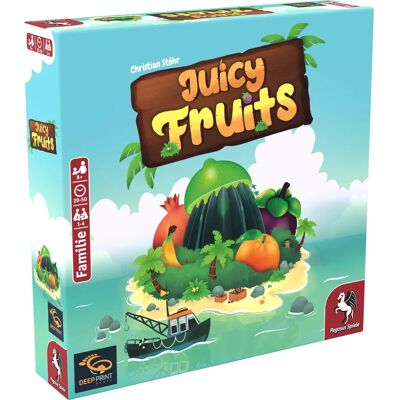 Pegasus Juicy Fruits - Brettspiel für 1-4 Spieler - 20-50 Min Pegasus Juicy Fruits - Brettspiel für 1-4 Spieler - 20-50 Min