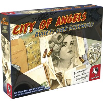 Pegasus Ville des Anges: Bullets over Hollywood Extension - Jeu de société - Publicité Pegasus Ville des Anges: Bullets over Hollywood Extension - Jeu de société - Publicité