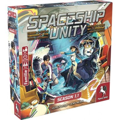 Pegasus Spaceship Unity - Temporada 1.1 Juego de mesa para 2-4 jugadores Pegasus Spaceship Unity - Temporada 1.1 Juego de mesa para 2-4 jugadores