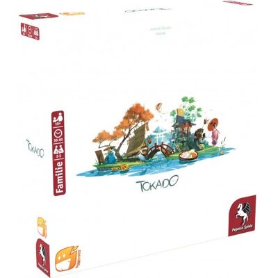 Pegasus Spiele Tokaido Brädspel - Resa/Äventyr Pegasus Spiele Tokaido Brädspel - Resa/Äventyr