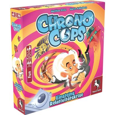 Pegasus Chrono Cops - Einsteins Relativitätskrise - Gesellschaftsspiel Pegasus Chrono Cops - Einsteins Relativitätskrise - Gesellschaftsspiel
