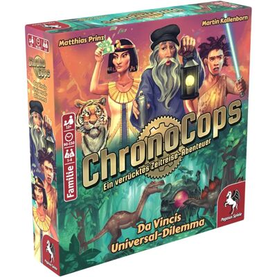 Pegasus 18191G - ChronoCops - Da Vincis Universelle Dilemma - Kortspil Pegasus 18191G - ChronoCops - Da Vincis Universelle Dilemma - Kortspil
