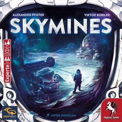 Pegasus Skymines Board Game - Strategy & Economy - 1-4 Players Pegasus Skymines Board Game - Strategy & Economy - 1-4 Players