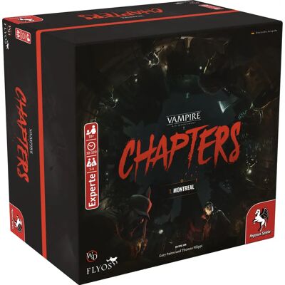 Pegasus Vampire: Die Maskerade - CHAPTERS - Brettspiel Pegasus Vampire: Die Maskerade - CHAPTERS - Brettspiel