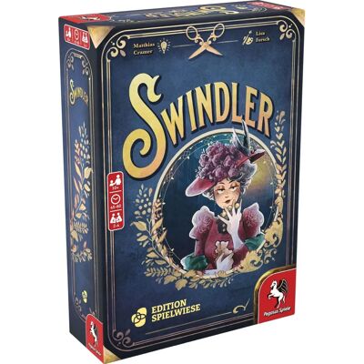 Pegasus Spiele Swindler - Board Game for 2-4 Players Ages 14+ Pegasus Spiele Swindler - Board Game for 2-4 Players Ages 14+