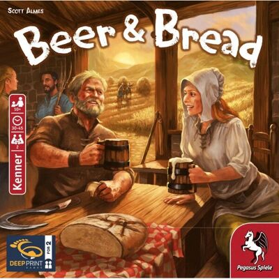 Pegasus Spiele Beer & Bread - Board game for 2 players Pegasus Spiele Beer & Bread - Board game for 2 players