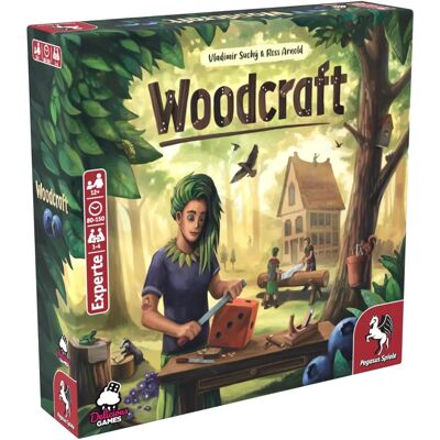 Pegasus Spiele GmbH Woodcraft -29.9 x 29.7 x 7.7 cm - Board Game Pegasus Spiele GmbH Woodcraft -29.9 x 29.7 x 7.7 cm - Board Game