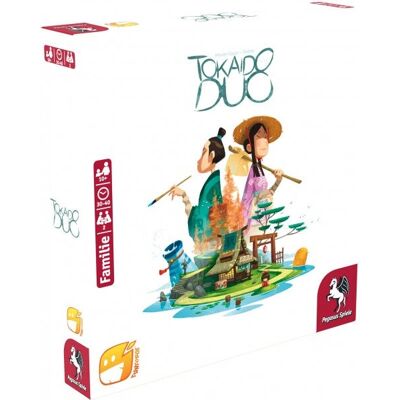 Pegasus Spiele Tokaido Duo - Jeu de société famille - 40 min Pegasus Spiele Tokaido Duo - Jeu de société famille - 40 min
