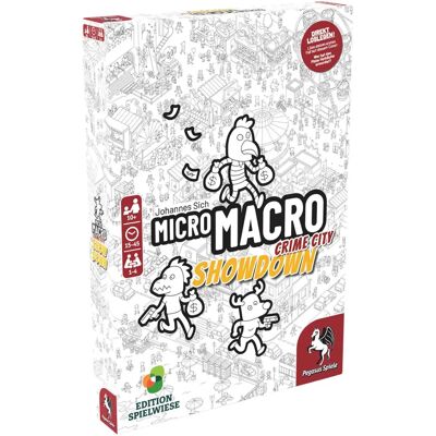 Pegasus Spiele GmbH Micromacro: Crime City 4 - Showdown (Edition Spielwiese) Pegasus Spiele GmbH Micromacro: Crime City 4 - Showdown (Edition Spielwiese)