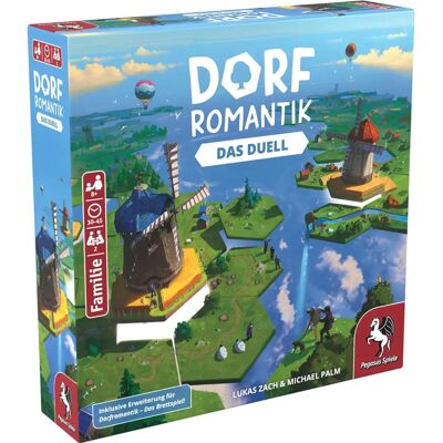 Pegasus Spiele Dorfromantik - Das Duell - Jeu de Société Familial Pegasus Spiele Dorfromantik - Das Duell - Jeu de Société Familial