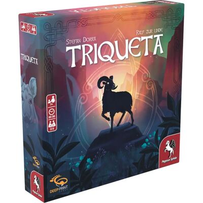 Pegasus Press Triqueta Brettspiel - Strategisches Tier-Sammelspiel Pegasus Press Triqueta Brettspiel - Strategisches Tier-Sammelspiel