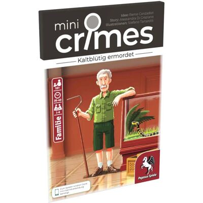 Pegasus MiniCrimes 40 min Kartenspiel - Familie Pegasus MiniCrimes 40 min Kartenspiel - Familie