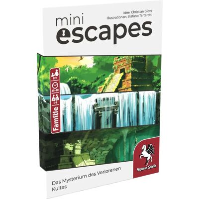 Pegasus MiniEscapes - Il Mistero del Culto Perduto - Gioco da Tavolo 60 min Pegasus MiniEscapes - Il Mistero del Culto Perduto - Gioco da Tavolo 60 min