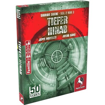Pegasus 50 Indizi - Più In Profondità - Ricerca di Sigrid Parte 2 - Gioco da tavolo Pegasus 50 Indizi - Più In Profondità - Ricerca di Sigrid Parte 2 - Gioco da tavolo