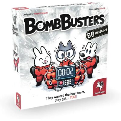 Pegasus Spiele Bomb Busters Gra strategiczna - Taktyczna & Konkursowa Pegasus Spiele Bomb Busters Gra strategiczna - Taktyczna & Konkursowa