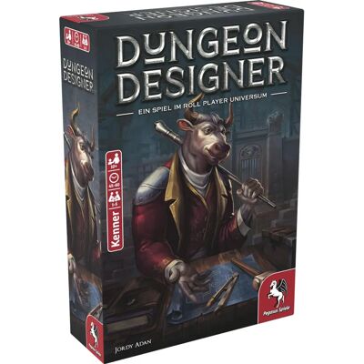 Pegasus Dungeon Designer - Jeu de société - Publicité Pegasus Dungeon Designer - Jeu de société - Publicité
