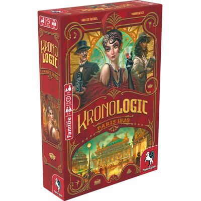 Pegasus Spiele Kronologic - Paris 1920 - Mystery Game Pegasus Spiele Kronologic - Paris 1920 - Mystery Game