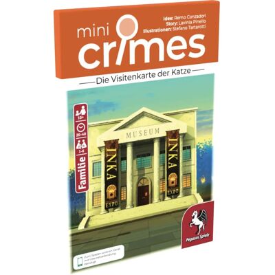 Pegasus Spiele - MiniCrimes - Cat Business Card - Card Game Pegasus Spiele - MiniCrimes - Cat Business Card - Card Game