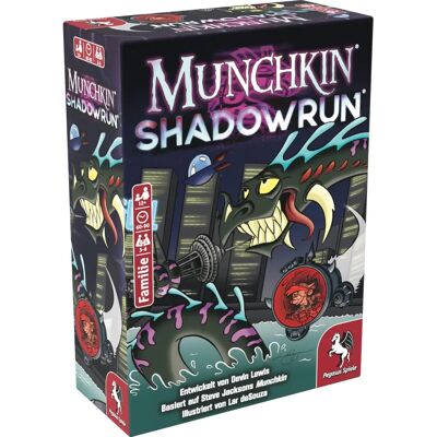 Pegasus Munchkin Shadowrun - Gioco da Tavolo Pegasus Munchkin Shadowrun - Gioco da Tavolo