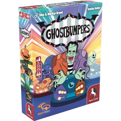 Deep Print Games Ghostbumpers Jeu de Société - Thème Monstres, Prise de plis, Amusement en famille Deep Print Games Ghostbumpers Jeu de Société - Thème Monstres, Prise de plis, Amusement en famille
