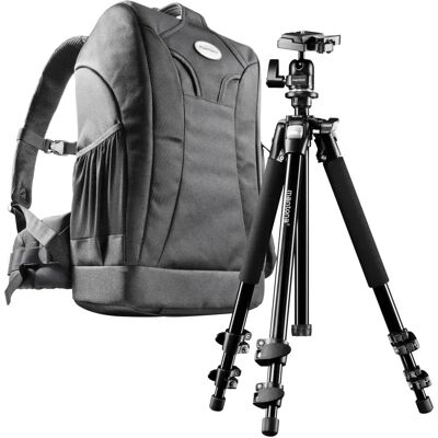 mantona Scout Set Trekking - Kamera & Stativ mantona Scout Set Trekking - Kamera & Stativ