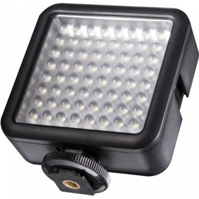 Walimex Pro LED-Flutlicht - Verstellbar 64 LEDs - Schwarz Walimex Pro LED-Flutlicht - Verstellbar 64 LEDs - Schwarz