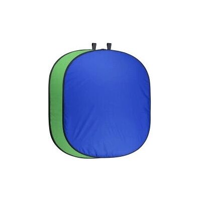 Fond Pliable Walimex - Vert/Blue - 150x210cm - Publicité Fond Pliable Walimex - Vert/Blue - 150x210cm - Publicité